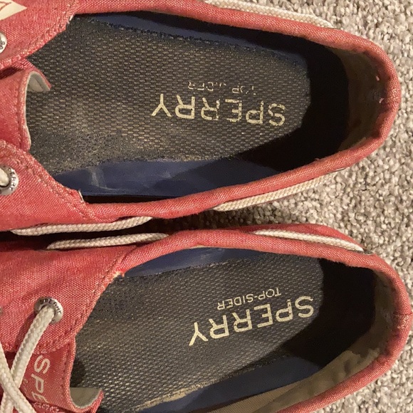 Men’s Sperry 9.5 red/pink - Picture 4 of 6